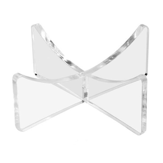 1/4Pcs Acrylic Ball Display Stand High Stability Strong Load-bearing Transparent Football Basketball Ball Display Holder Storage Rack