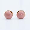 Viollina Enamel Ball Earrigns_Pink