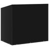 Swing Cover - VIDAXL - 2 People - Black - Water and UV Resistant - 255x145x170 Cm