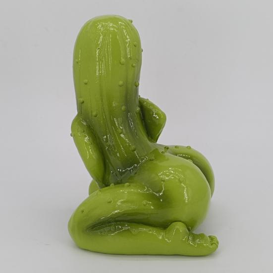 Сексуальное украшение в виде соленья, ручная работа, статуэтка пикантного соленья из смолы, настольная дерзкая фигурка в виде соленья, розыгрыш, подарок для любителей солений