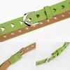 Hollow Heart Waist Belt Needle Buckle Pants Belt Stylish Leather Belt  For Dresses