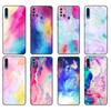 Черный чехол из ТПУ для Samsung Galaxy A50 50S A30S A10 A01 A11 A21S A31 A41 A51 A71 M21 M30S S10LITE НОВЫЙ дизайн красивая акварель
