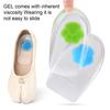 1 Pair Heel Pads Super Soft Wear Resistant Shock Absorption Comfortable Shoe Wedge Inserts Gel Heel Cups