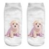Мода 3D печать носки с собаками Аляскинский хаски Тедди Бишон Собака Собака Лабрадор ретривер Золотистый ретривер Самоедская собака Овчарка Пудель