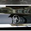 SUG2   9CM ABS Rear Trunk Emblem Badge Sticker Replacement Fit Mercedes Benz C180 E320 A200 CLA CLK CLS ML W164 W203 W204 W168 S320