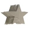4M Bright Gold Silver Paper Garland Star String Banners Wedding Banner For Party Home Wall Hanging Decoration Baby Shower Favors