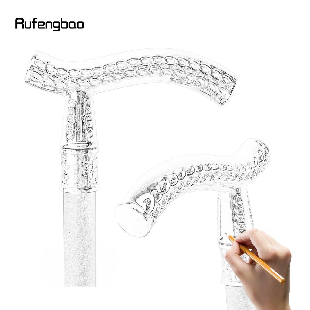 Роскошная модная трость с белым цветком и каменкой для вечеринки, декоративная трость, элегантная ручка-трость, трость 93 см