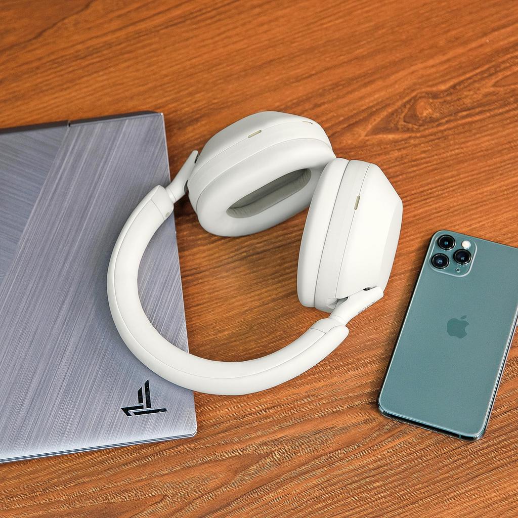 WC Wicked Cushions Extra Thick Earpads для Sony XM5 Мягкая искусственная кожа Роскошные шумоизолирующие с эффектом памяти Дополнительная толщина Серебро - Подушка, Пена,