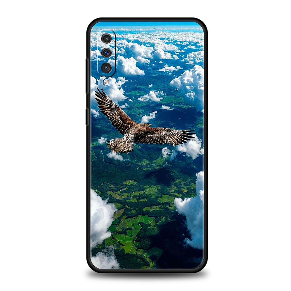 Чехол для телефона с орлом для Samsung A56 A36 A26 A24 A16 A14 A12 A32 A50 A70 A20S A22 A30 A40 A34 A54 A42 A52 A04s A06 5G