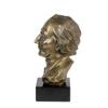 Johann Wolfgang von Goethe - marble bust, statuette of a famous person, decoration for office, school, and hotel by the Art-Dog brand