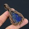 Ювелирные изделия обруча медной проволоки драгоценного камня лазурита лазурита Хандмаде привесные для подарка