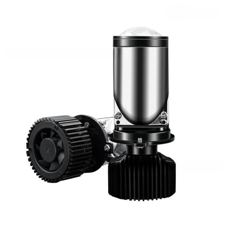 Y6D H4 светодиодный проектор фара объектив проектора с вентилятором охлаждения 90 Вт автомобильная лампа дальнего и ближнего света 12 В 6000 К би светодиодные автомобильные аксессуары