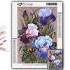 5D Алмазная картина Цветы DIY Алмазная вышивка Горный хрусталь Домашнее украшение