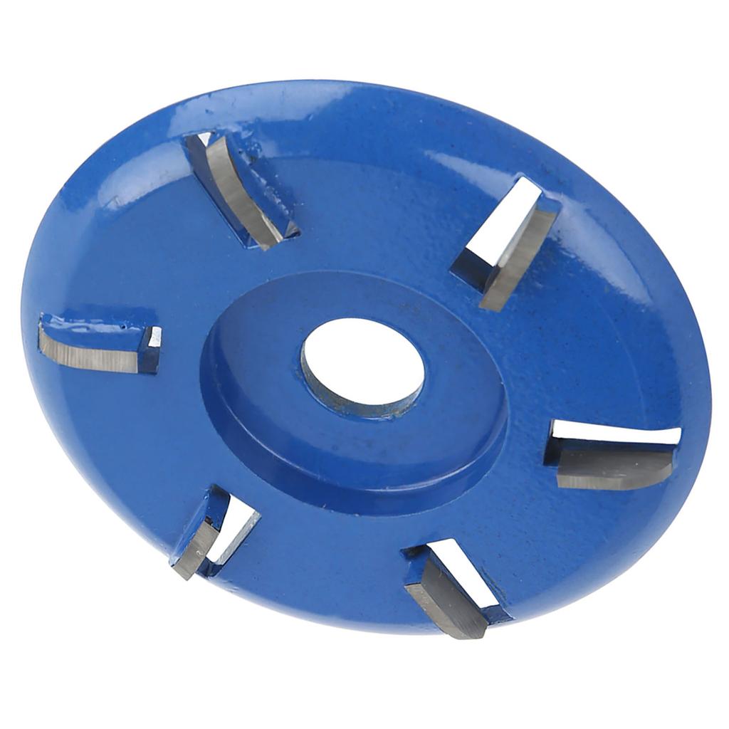 Диск для резьбы по дереву, стальная фреза с 6 зубьями, деревообрабатывающий инструмент, аксессуары для угловой шлифовальной машины