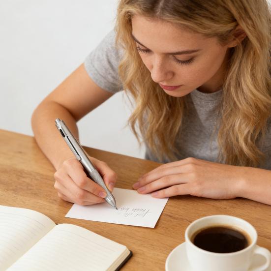 Автоматическая ручка-сенсор Многоцветная шариковая ручка Ручка для гладкого письма Сменные стержни Металлическая ручка для подписи