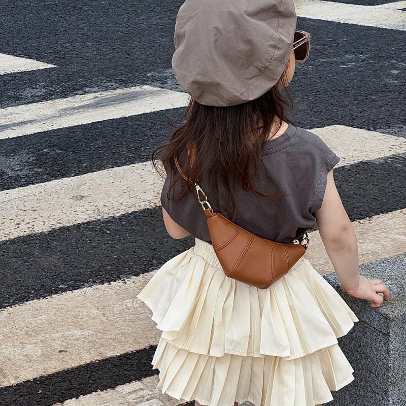 Трендовая детская сумка через плечо в корейском стиле унисекс креативной формы рога для детей