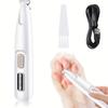 Multi-functional Pet Grooming Hair Trimmer, USB Rechargeable, Low-noise Dog Paw Trimmer with LED Light, Suitable for Nails, Eyes, Face, and Rump.