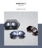 Готические солнцезащитные очки для мотоциклистов ретро круглые солнцезащитные очки с боковой защитой ретро-очки в стиле стимпанк одежда [SHEEN KELLY] мужские