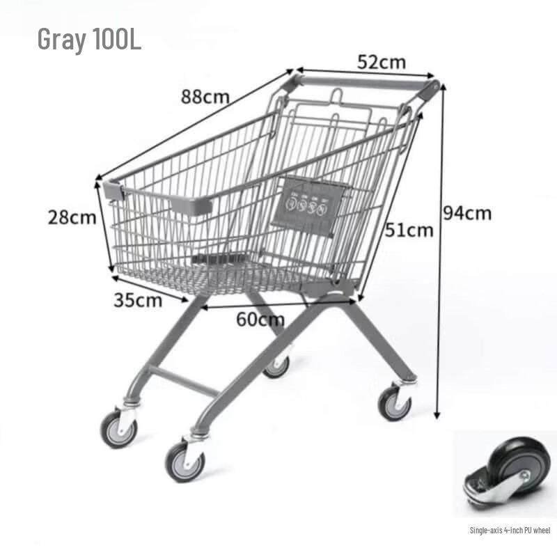 Kids Play Shopping Cart