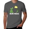 Meme Magic Tshirt Basic Short Sleeve Cotton Blend Tshirt