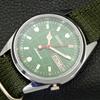 ВОССТАНОВЛЕННЫЕ ВИНТАЖНЫЕ АВТОМАТИЧЕСКИЕ МУЖСКИЕ ЧАСЫ SEIKO JAPAN С ЗЕЛЕНЫМ ЦИФЕРБЛАТОМ a433576-2