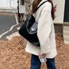Vintage Oily Leather Niche Design Women's Bag Korean Autumn and Winter New Design Versatile One-shoulder Tote Bag Large Size Capacity Crossbody Bag