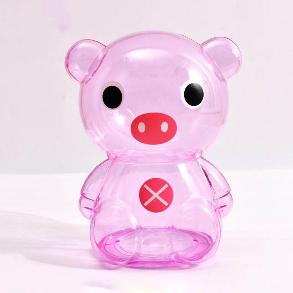 Kindergarten Home Decor Manage Funds Bear Piggy Bank Cartoon Saving Box Kids Toys Birthday Gifts