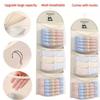 Cute Panda Multi Layer Mesh Hanging Storage Bag Over The Door Closet Organizer For Lingerie Socks And Small Accessories
