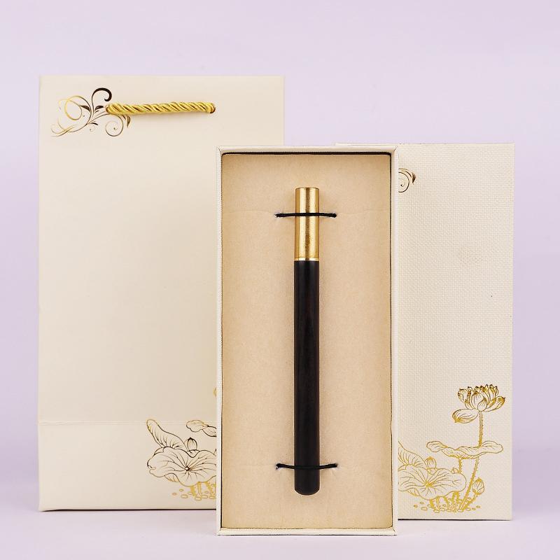 Винтажная шариковая ручка, латунная шариковая ручка, шариковая ручка с металлическим колпачком, школьные канцелярские принадлежности