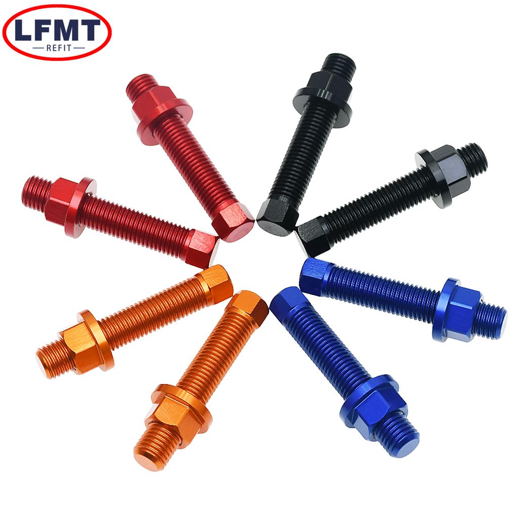 M10x50 CNC Chain Adjuster Bolt For KTM EXC EXCF SX SXF XC XCF XCW TPI Six Days 125 150 200 250 300 350 400 450 500 530 2007-2023