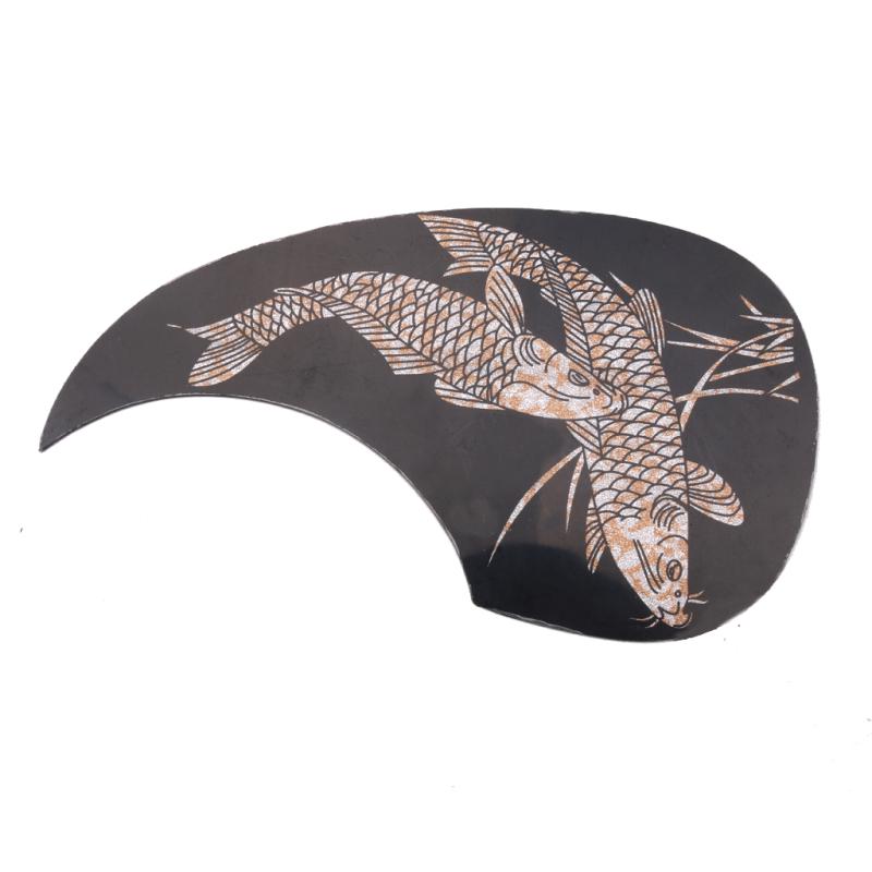 Профессиональная 41-дюймовая накладка для народной гитары Самоклеящаяся наклейка для защиты отмычек из ПВХ Каплевидная накладка