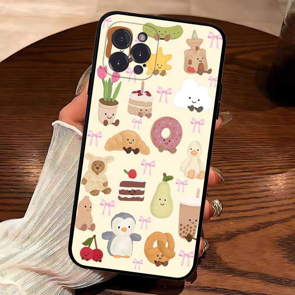 Милый Чехол для Телефона в Виде Хлеба Тоста Для iPhone 17 16 14 11 12 13 15 Pro Max 14 Plus 17 Air Cover