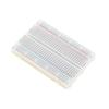 400 Tie Points Mini Solderless Breadboard for DIY PCB Test Universal Protoboard Prototyping Lab Kit for Electronics Engineering Learning Practice