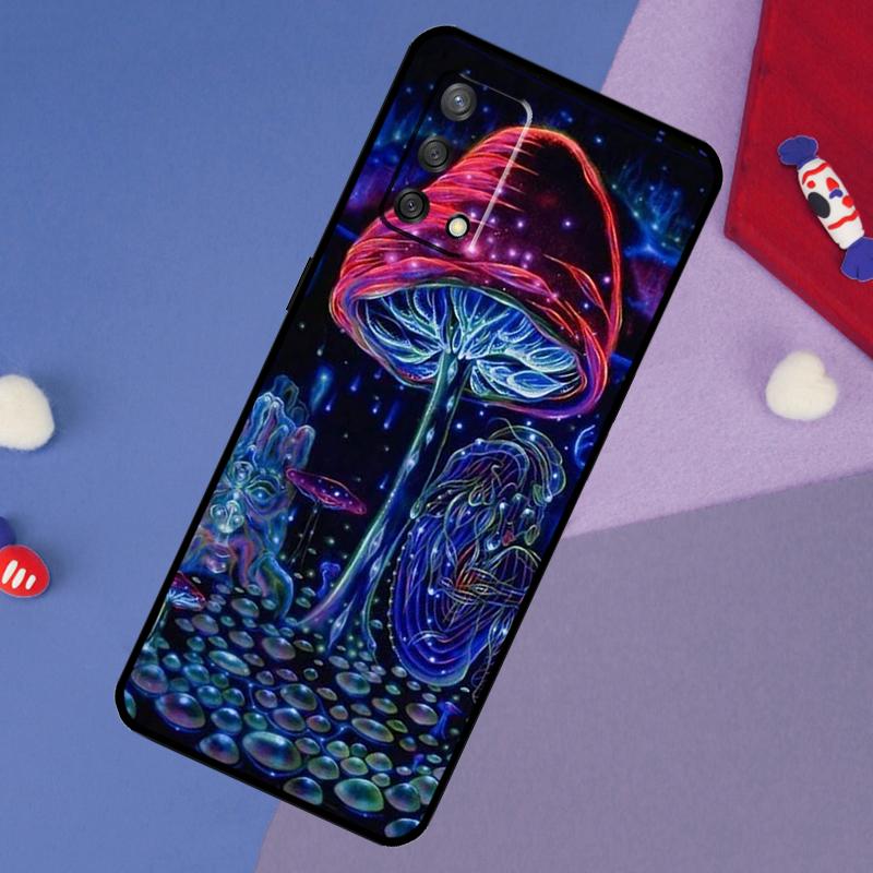 Странный Триповый Чехол с Грибами Для Oppo A60 A80 A40 A6 A5 Pro A15 A16 A17 A57 A94 A74 A54 A76 A96 A18 A38 A58 A78 A98