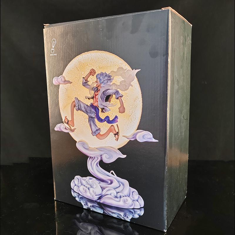 Качественная фигурка Луффи из ПВХ из One Piece со светящейся функцией - издание «Погоня за луной»