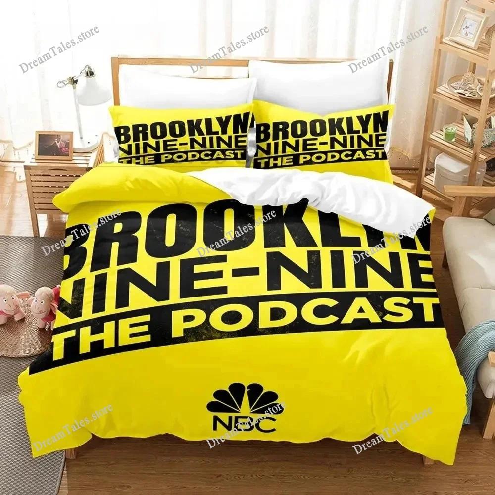 Постельное белье Brooklyn Nine-Nine для мальчиков и девочек, размер Twin, Queen, пододеяльник, наволочка, постель, дети, взрослые, модный домашний текстиль