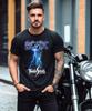 Футболка ACDC Thunderstruck, подарок для любителей классического рока, горячая. черная унисекс футболка