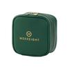 Portable Jewelry Box Zipper Closure Jewelry Organizer Case  Necklace Ring Earrings