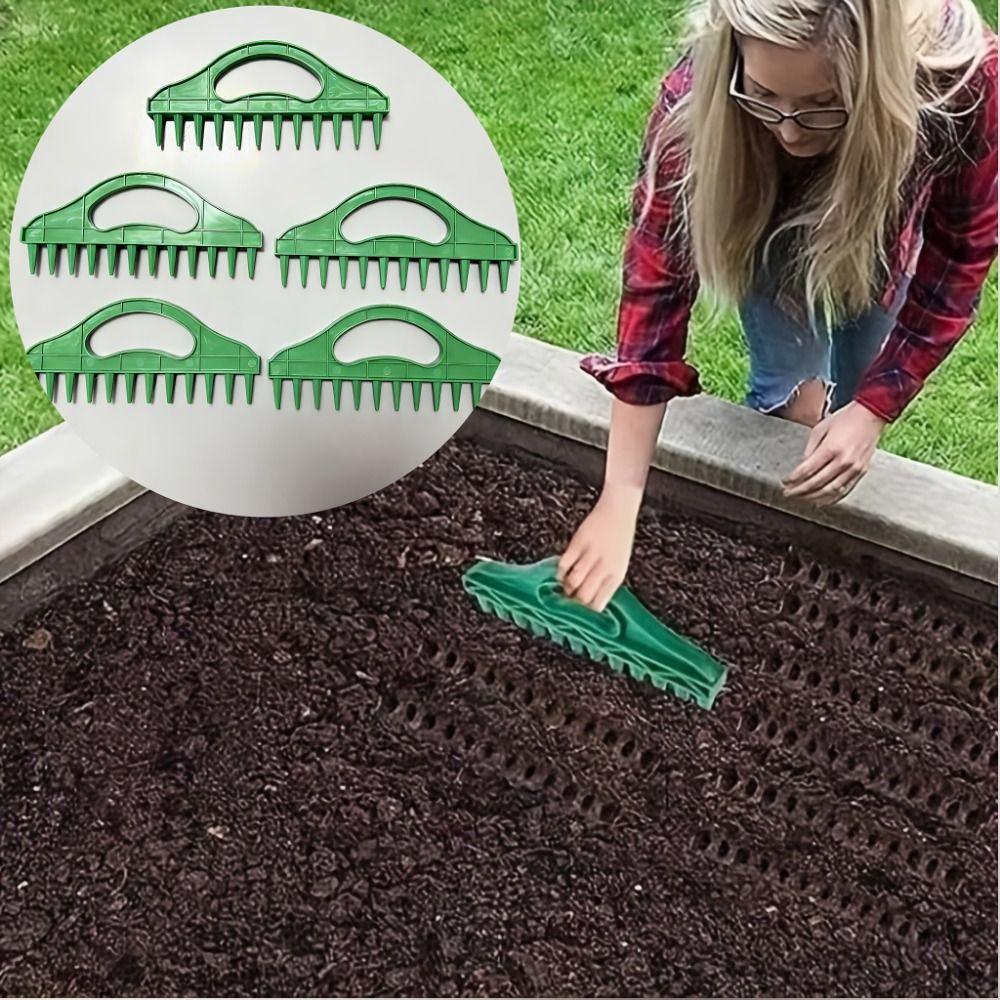 Portable Lightweight Seed Spreader Reusable Seed Planter Spacer Manual Seed Planter Seed Sowing