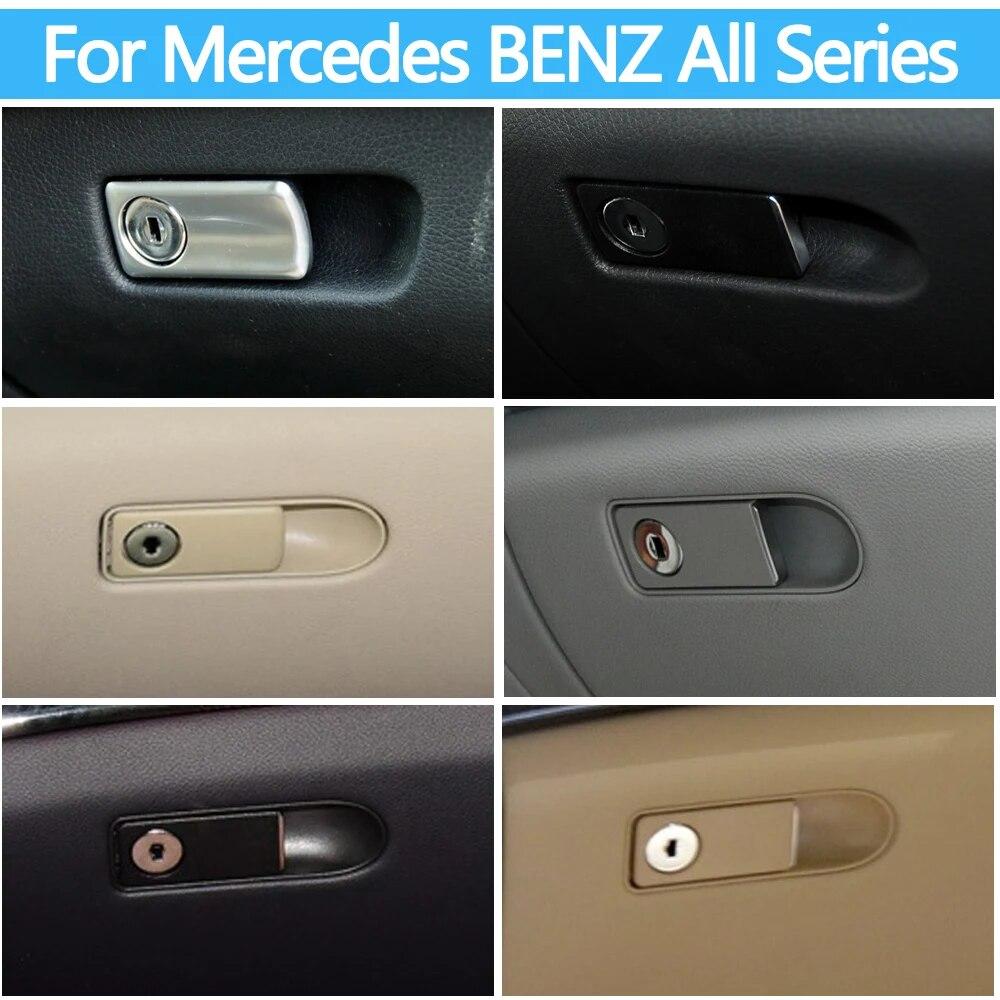Автомобильный перчаточный ящик, ручка замка, цилиндр для Mercedes BENZ всех серий W204 W205 W251 W221 W176 W166 W212 W207 GLK204 W218 W213