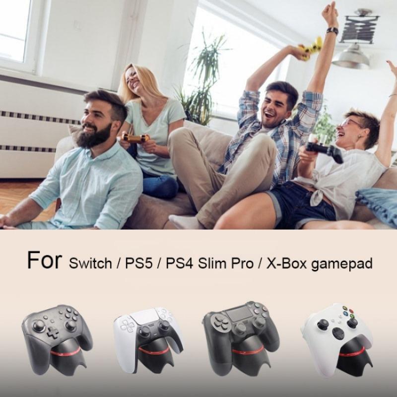 Док-станция для зарядки контроллера Switch Pro, Xbox Series S/X, PS5/4, защита от микросхем, зарядная док-станция с индикатором зарядного устройства, кабель для зарядки типа C