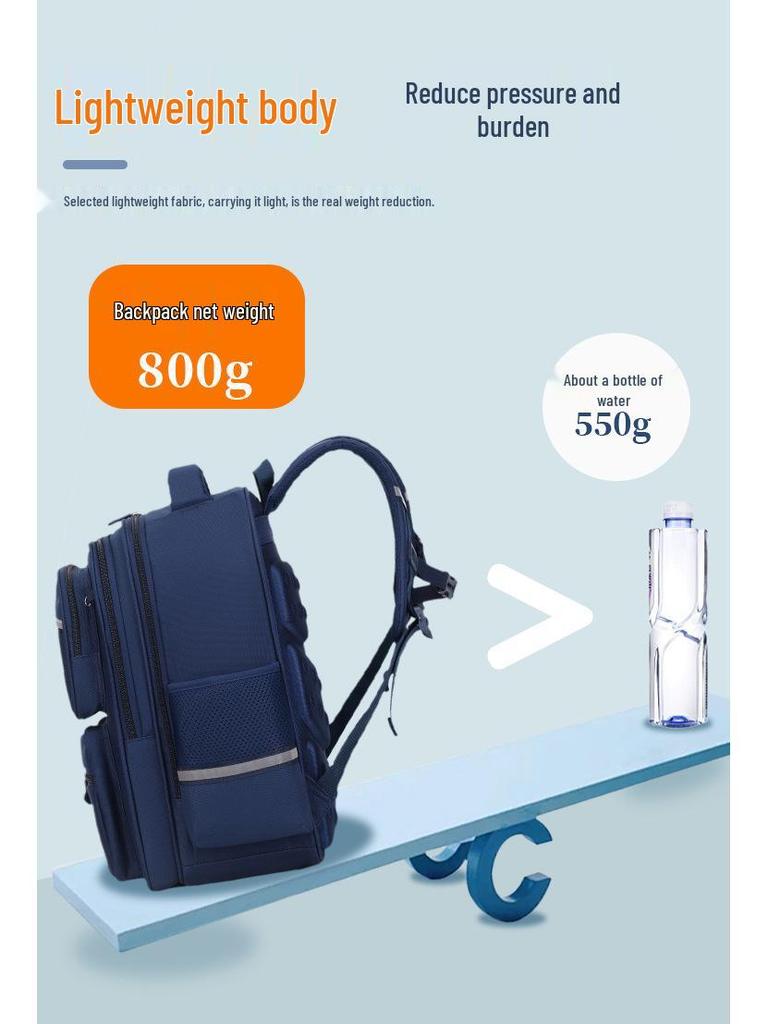 Minecraft School Backpack for Boys, Grades 3-6: Large Capacity, Lightweight, Reduces Burden