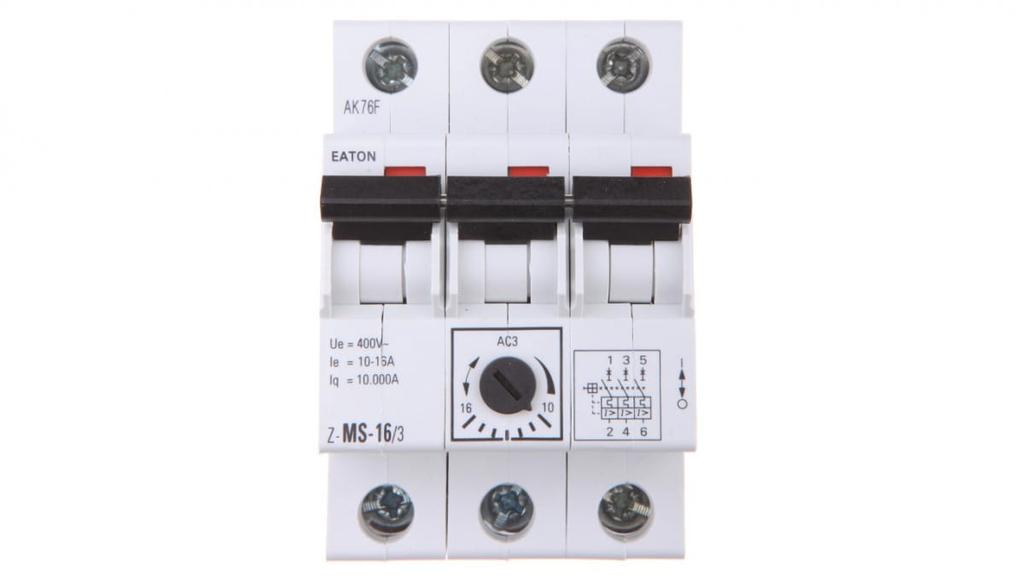 Motor circuit breaker 3P 7.5kW 10-16A Z-MS-16/3 248412