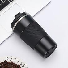 Stainless Steel Coffee Cup Double Layer Vacuum Insulation Cup Office Mug Outdoor Portable Car Water Cups Fashion Mug