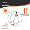 Adjustable Double-Head Nipple Clamps Chain - Erotic Accessories for Men and Women