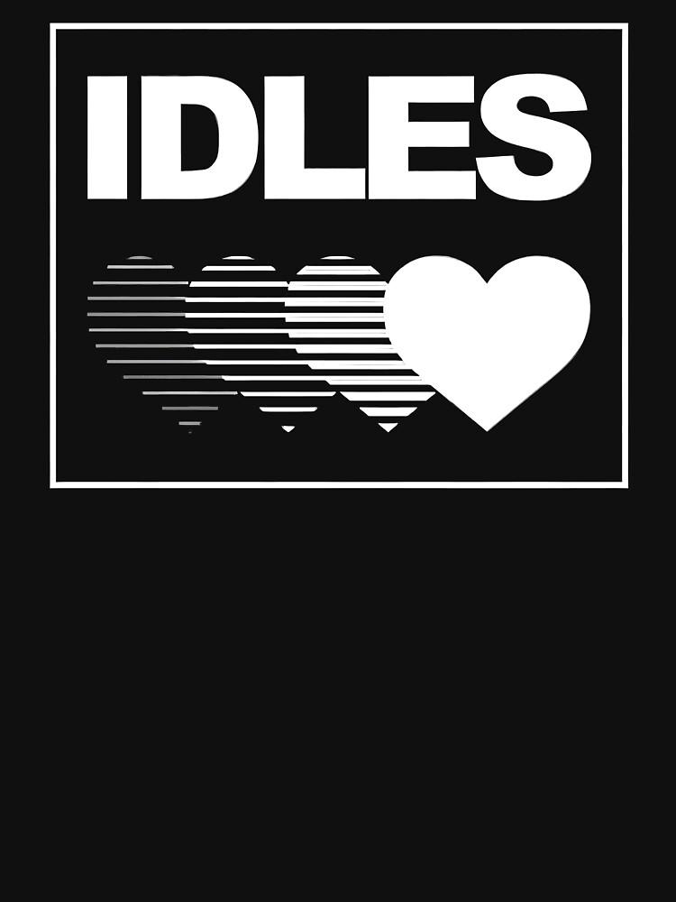 IDLES Классическая футболка Academic Kiss