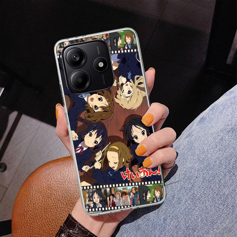 K on! Hirasawa Yui Anime Phnoe Case for Phnoe Case for Xiaomi Redmi Note 15 14 14S 13 Pro Plus 12 12S 11S 11E 10S 10 11T 5G Uniq