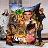 Personalized Custom Name Blanket - The Wizard of Oz Print Design,Blanket for Sofa,Bed,Travel,Camping - Soft and Warm, Great Gift