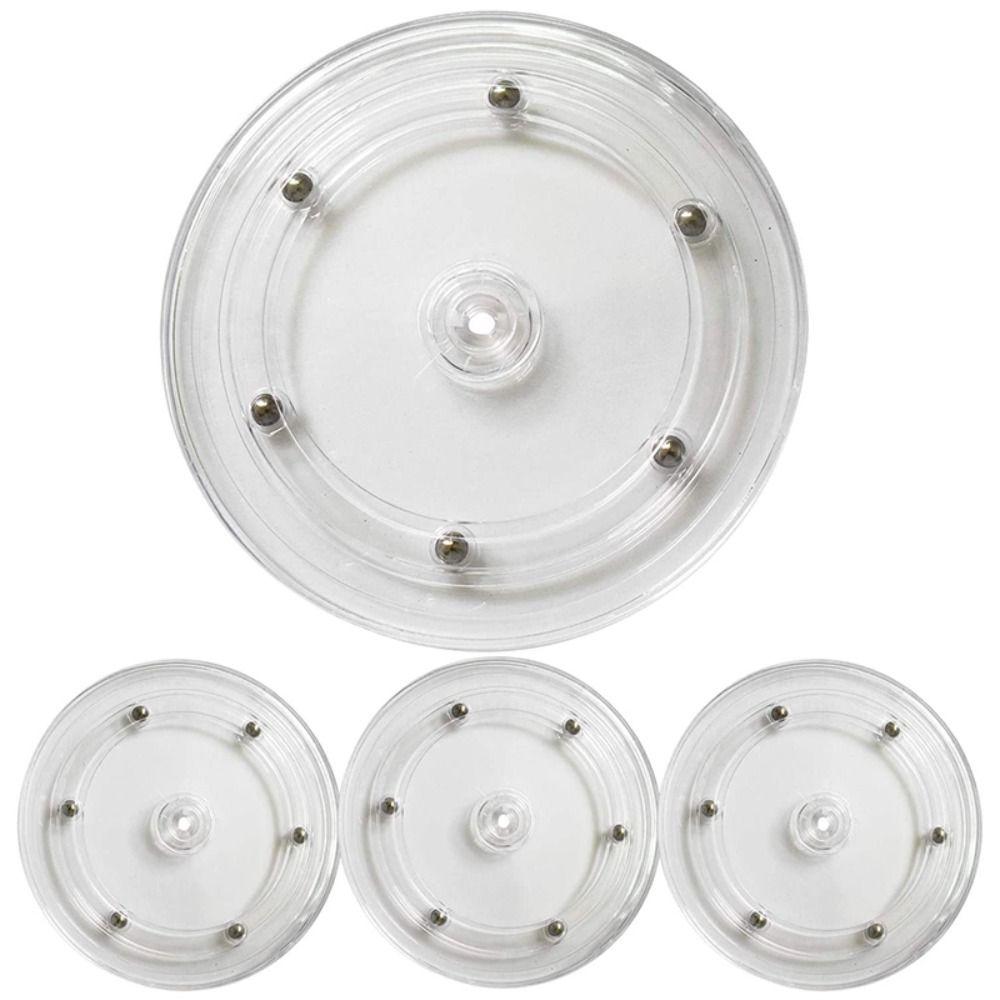 Transparent Rotating Display Stand 360-Degree 360-Degree Rotary Table Acrylic Turntable Furniture