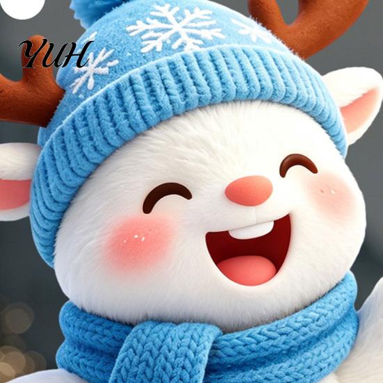 Decorative Window Sticker Christmas Static Glass Sticker, Santa Claus Snowman Reindeer PVC Cling, Reusable Waterproof Decal for Holiday Party Supplies